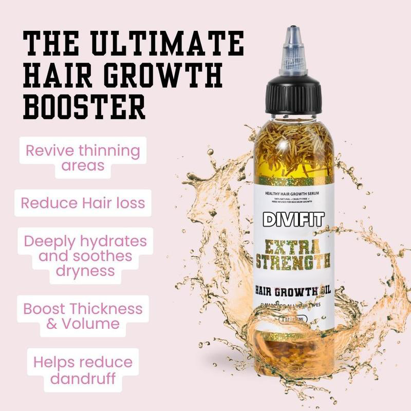 the Divifit Extra Strength Rosemary & Fenugreek Hair Growth Oil--See hair growth in 4 weeks