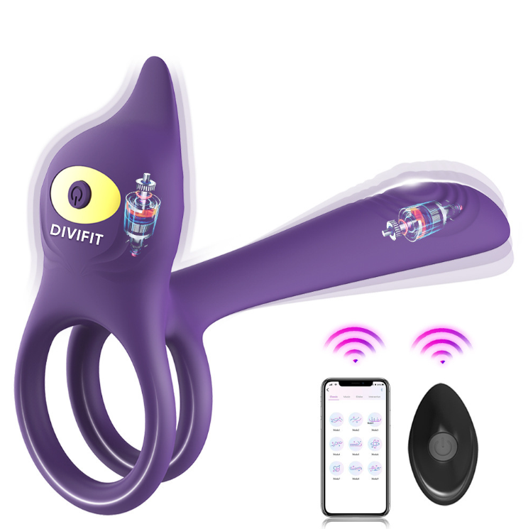 The Divifit Prolonging Ring - Wireless Remote, 10 Vibration Modes