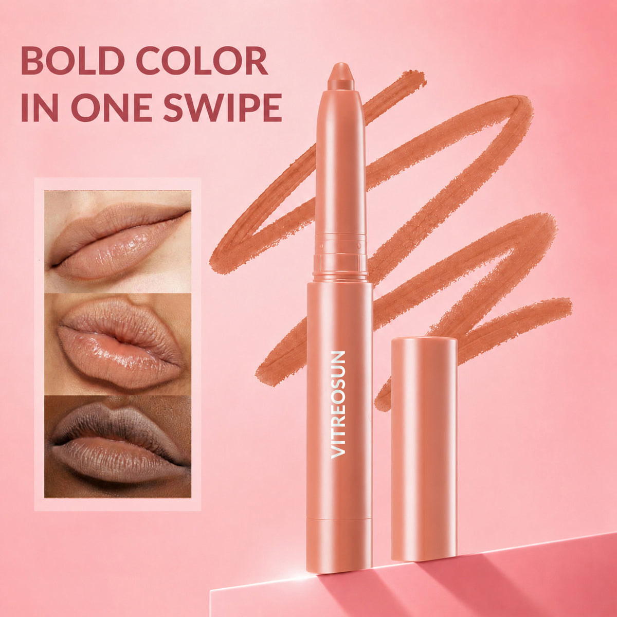 Easy Glide Lip Liner — Creamy, Blendable Color with Smooth Application✨