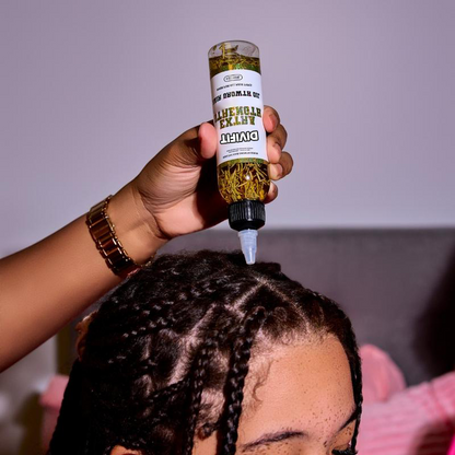 the Divifit Extra Strength Rosemary & Fenugreek Hair Growth Oil--See hair growth in 4 weeks
