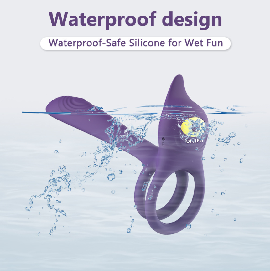 The Divifit Prolonging Ring - Wireless Remote, 10 Vibration Modes