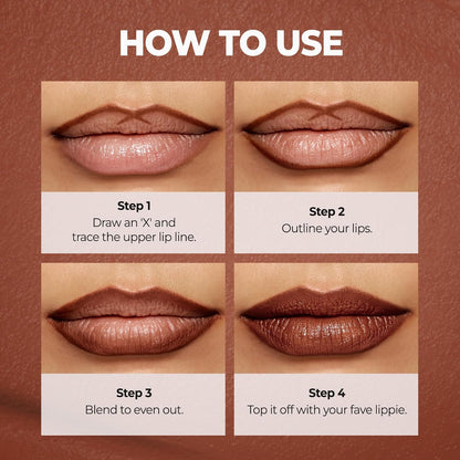 Easy Glide Lip Liner — Creamy, Blendable Color with Smooth Application✨