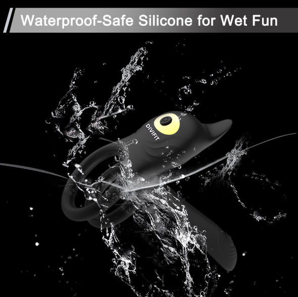 The Divifit Prolonging Ring - Wireless Remote, 10 Vibration Modes