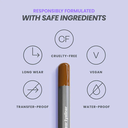 Longwear Eyeliner - Lightweight and Waterproof